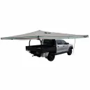 Stormchaser 30 second awning1 > 4wd Lights and Camping Online Store STORMCHASER 30 Sec Awning 270° Driver Side mounted on a 4WD touring ute