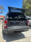 Evakool 40L Platinum Drawer17 > 4wd Lights and Camping Online Store Evakool drawer fridge with canopy and storage drawers
