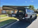 Evakool 40L Platinum Drawer8 > 4wd Lights and Camping Online Store Evakool drawer fridge fitted in dual-cab ute canopy