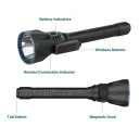 Olight Javelot Turbo 2 Controls > 4wd Lights and Camping Online Store Olight Javelot Turbo 2 controls with wireless remote, battery indicator and magnetic dock