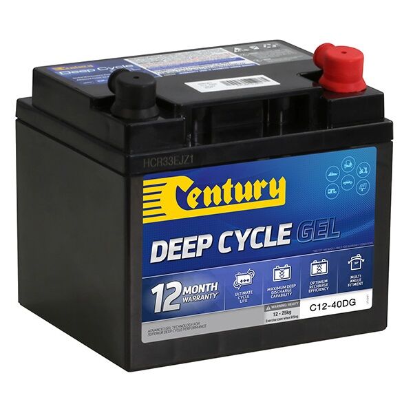 Century 37AH deep cycle battery