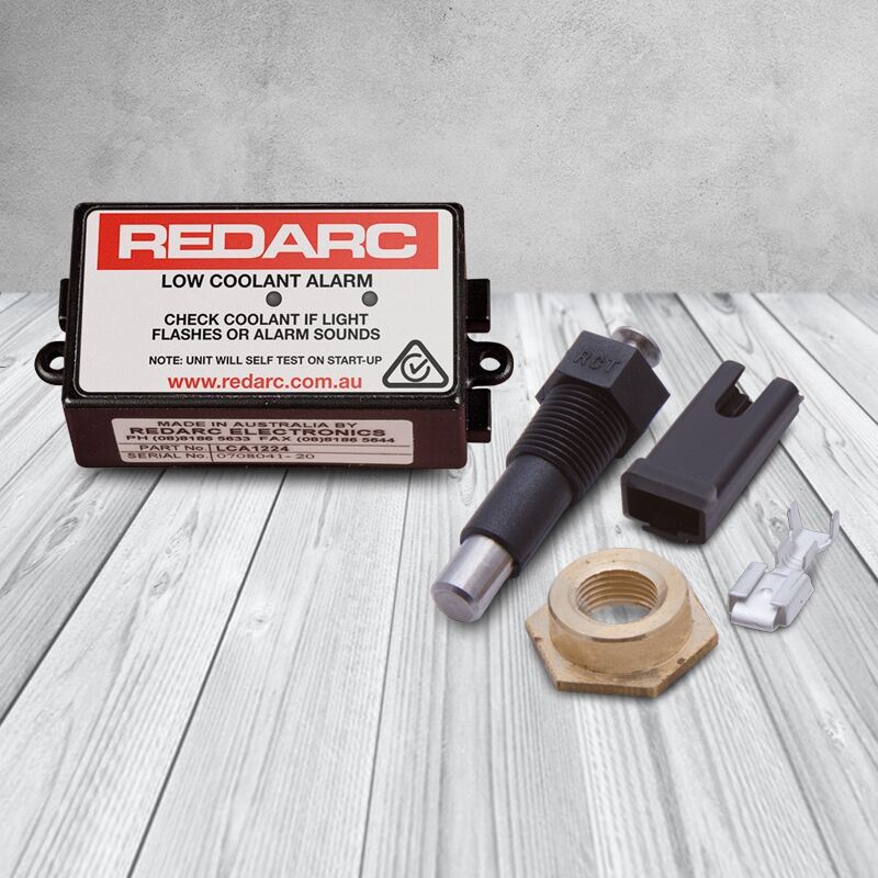 Low coolant alarm