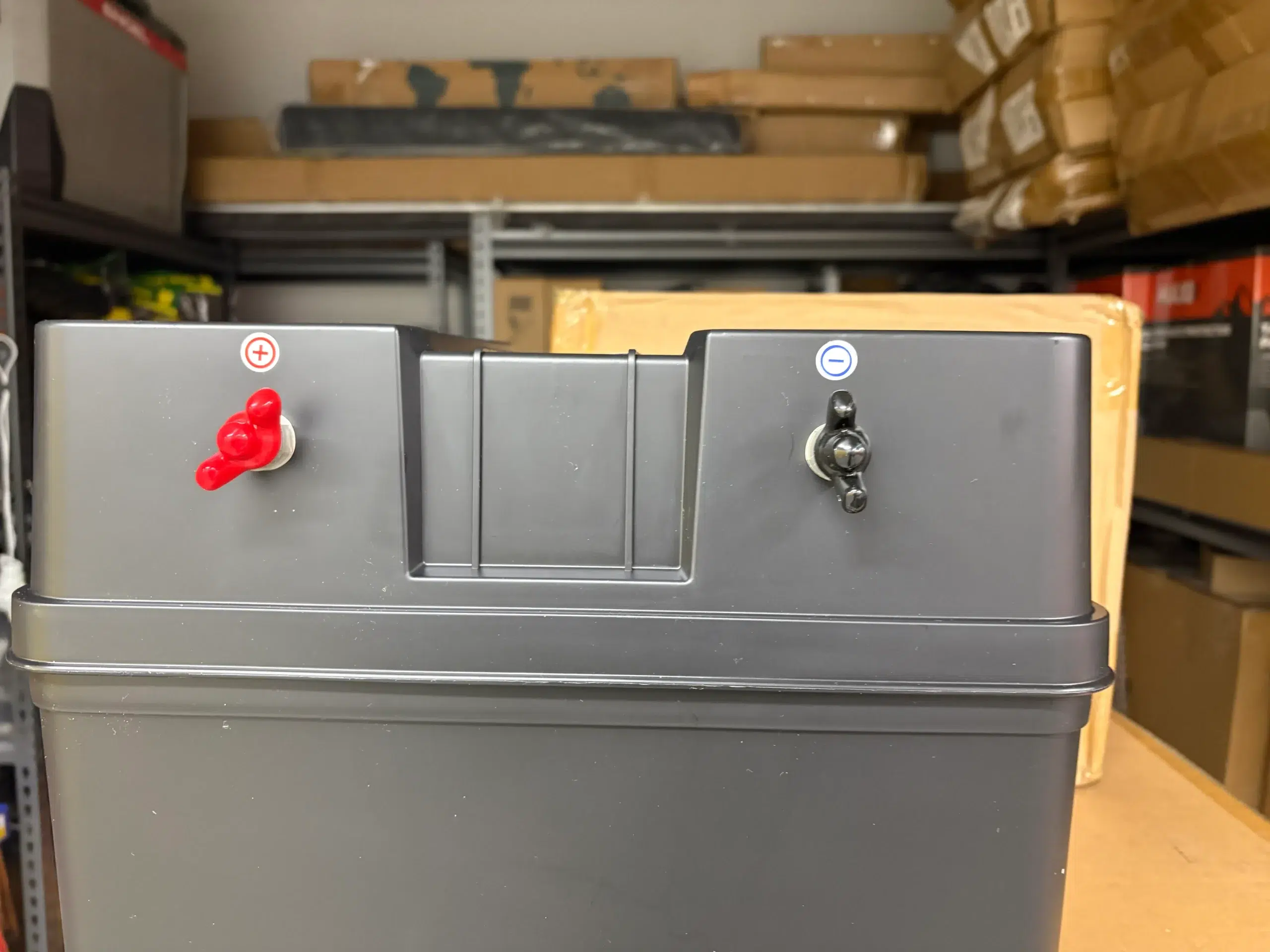 Battery Box with 500 watt inverter