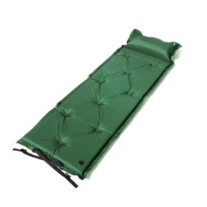 A green self inflating matress single