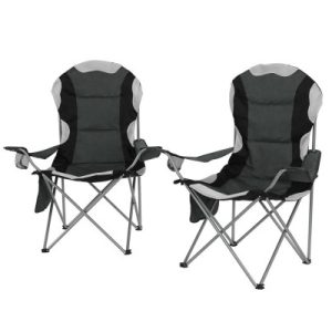 Folding camping chairs
