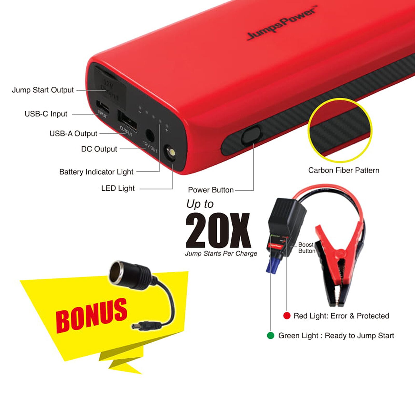 Jump starter pack