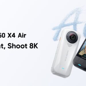 New Ultralight 8K 360 Camera for Life on the Move