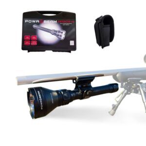 Powa Beam Asteroid-V2 torch with magnetic barrel mount hunting kit