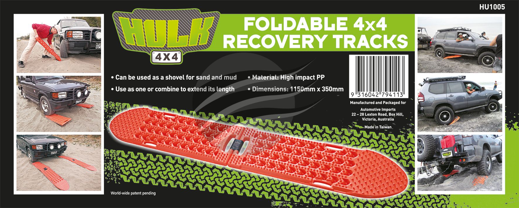 HULK Recovery Tracks