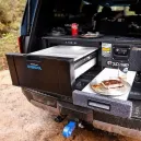 Evakool 40L Platinum Drawer7 > 4wd Lights and Camping Online Store Evakool drawer fridge with slide-out kitchen drawer