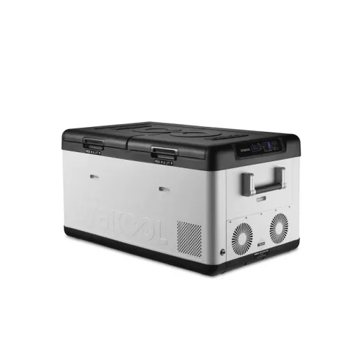 Evakool 95L Down Under II Dual Zone Fridge Freezer closed view