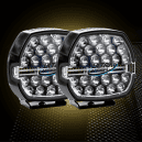 Ultra Vision VULKAN Driving Lights Pair > 4wd Lights and Camping Online Store Ultra Vision VULKAN LED Driving Lights pair with adjustable beam control
