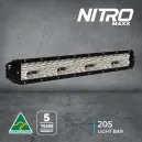 Ultra Vision NITRO > 4wd Lights and Camping Online Store Ultra Vision Nitro Maxx 205W 24-inch LED Light Bar with Widr® and Contrl® optics, side/base mounts, 4500K/5700K, durable Australian-made off-road lighting