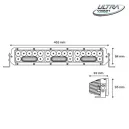 Ultra Vision NITRO5 > 4wd Lights and Camping Online Store “Ultra Vision NITRO Maxx 155W 18-inch LED Light Bar on 4WD, 1100M beam, 170° spread, 4500K/5700K, made in Australia.”