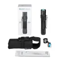 Olight Warrior 3S Rechargeable LED Torch Kit > 4wd Lights and Camping Online Store Olight Warrior 3S rechargeable LED torch kit with holster, magnetic charger and user manual