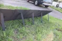 300 watt Solar panel2 1 > 4wd Lights and Camping Online Store view of the back of the 300 watt folding solar panel