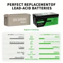 12V 200Ah LiFePO41 > 4wd Lights and Camping Online Store 12V 200Ah LiFePO4 lithium battery Datou BOSS lightweight deep cycle power for 4WD camping