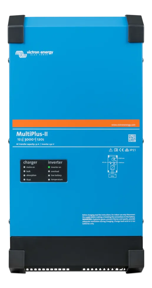 Victron MultiPlus-II 12V inverter charger 230V 3000 to 5000VA