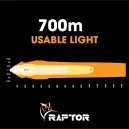 Raptor 210 LED1 > 4wd Lights and Camping Online Store 700 metres of usable light