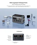 oscal 2 > 4wd Lights and Camping Online Store OSCAL PORTABLE POWER STATION 1800 WATTS SOLAR CHARGABLE AND AC CHARGABLE