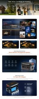 oscal-powermax-2400 8 > 4wd Lights and Camping Online Store OSCAL PowerMax 2400 SE UPS backup with LiFePO4 battery protection