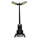 Rechargeable Camping Light1 > 4wd Lights and Camping Online Store Rechargeable Camping Light with telescopic stand and adjustable LED floodlights for campsite lighting