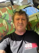 me in shower tent1_compressed > 4wd Lights and Camping Online Store Portable camping shower tent interior showing standing room and spacious design