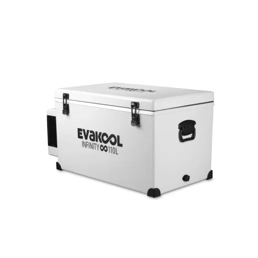 EvaKool 110L Infinity RF Fibreglass Fridge Freezer with SECOP compressor