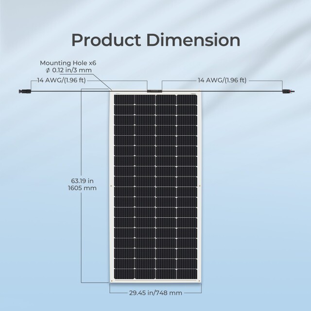 200 Watt Flexible