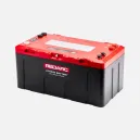 Redarc Redlab Icon Lithium Battery range including 100Ah, 200Ah and 300Ah models with built-in display and IP67-rated design.