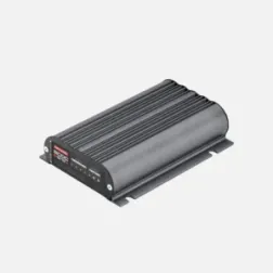 REDARC BCDC Trailer S 12A trailer charger with MPPT solar regulator angled view