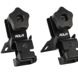 Roof Rack Shovel Holder ROLA sports channel bracket set with thumb wheel clamp
