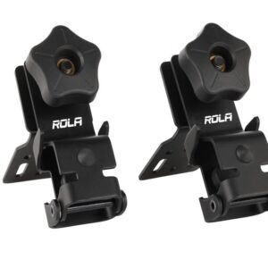 Roof Rack Shovel Holder ROLA sports channel bracket set with thumb wheel clamp