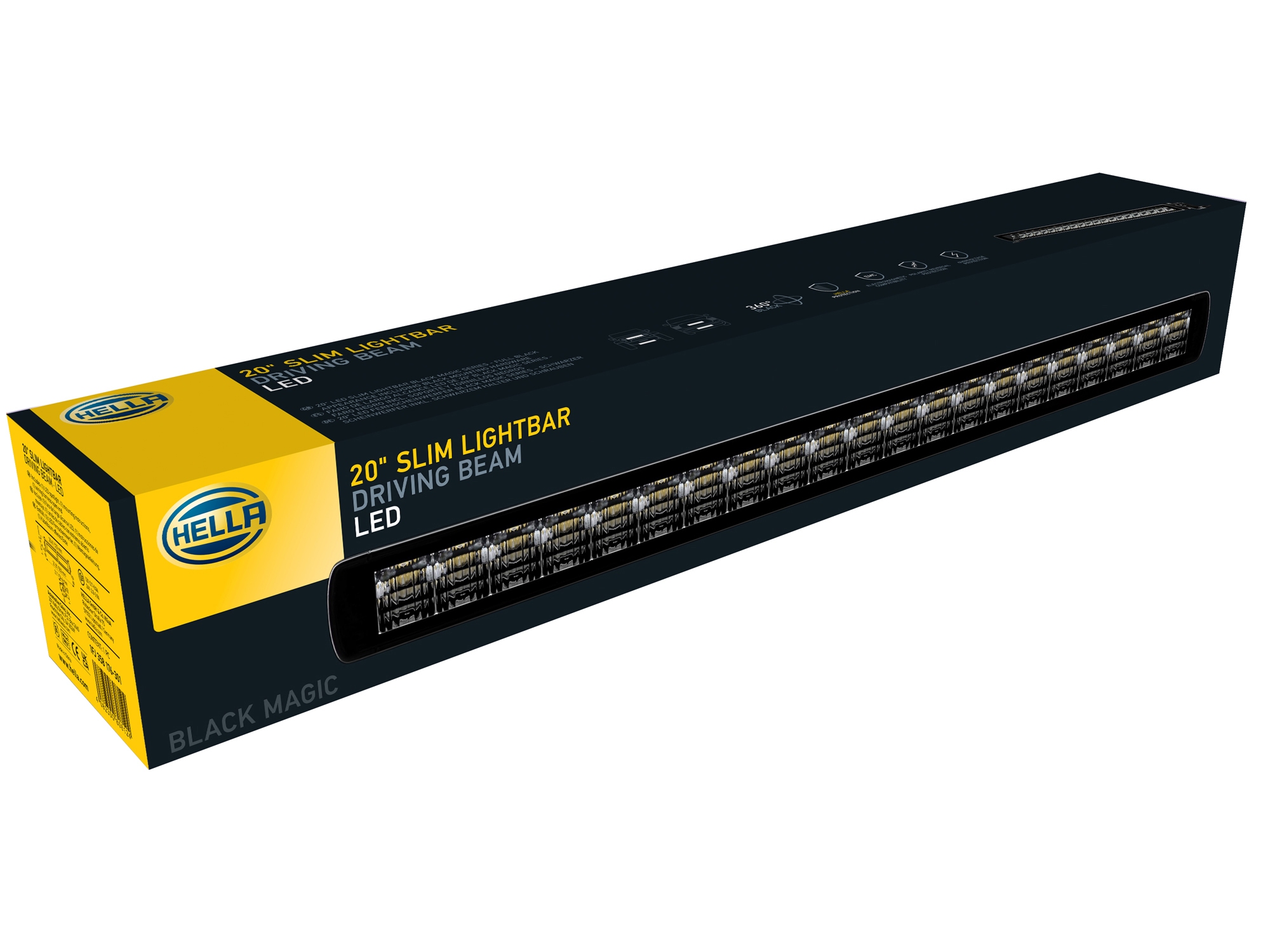 Black Magic LED 20" SLIM Lightbar