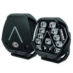 HELLA Antares 9 Inch Driving Lights pair with wiring harness