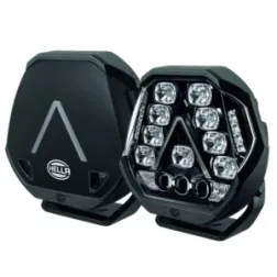 HELLA Antares 9 Inch Driving Lights pair with wiring harness