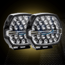 Ultra Vision VULKAN LED Driving Lights pair with adjustable beam control
