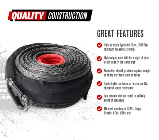 Synthetic Winch Rope