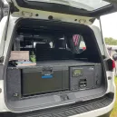 Evakool 40L Platinum Drawer14 > 4wd Lights and Camping Online Store Dual Evakool drawer fridges installed in canopy setup